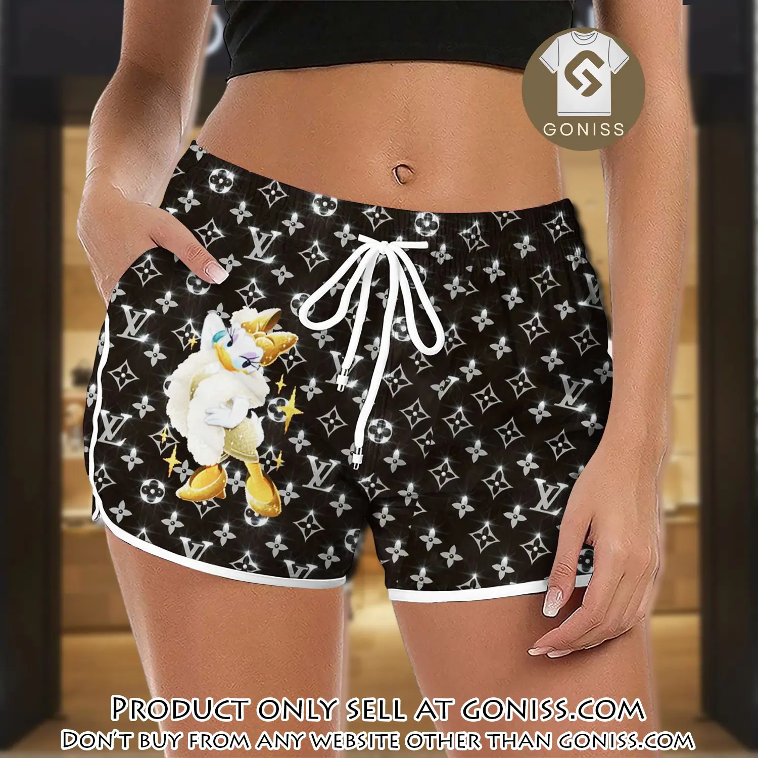 Limited edition lv women shorts lady beach shorts wms1025 gn1225596